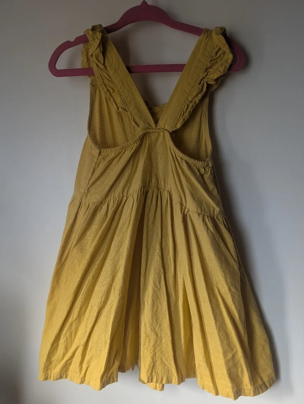 H&M yellow dress